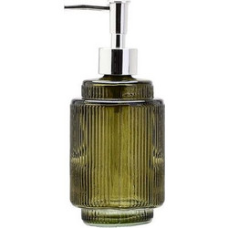 Estia Αντλία Σαπουνιού Olive Γυάλινο 380ml Φ8xΥ19cm 02-14872