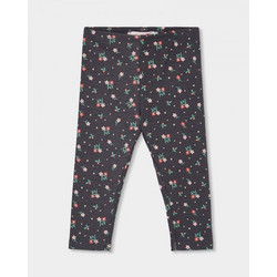 BOBOLI Leggings interlock floral for girl -BCI - 324043 - ΚΟΡΙΤΣΙ - DARK GREY