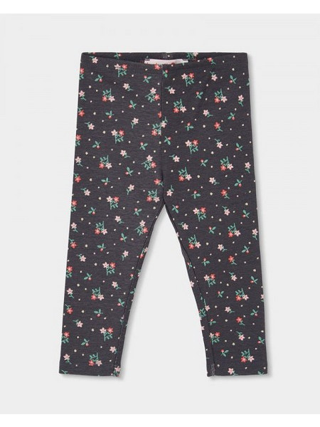 BOBOLI Leggings interlock floral for girl -BCI - 324043 - ΚΟΡΙΤΣΙ - DARK GREY