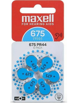 Maxell Zinc Air 675 6τμχ