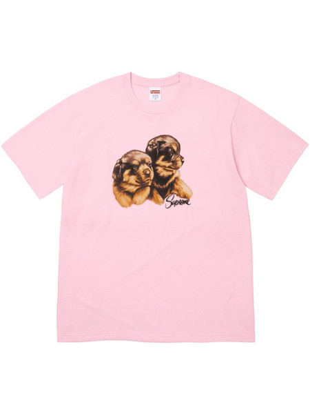 Supreme Puppies Tee 'Light Pink'