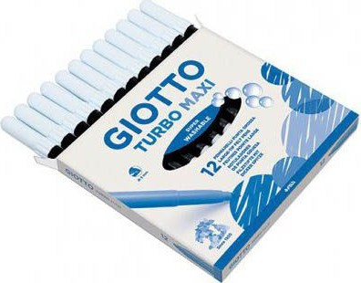 ΜΑΡΚΑΔΟΡΟΣ GIOTTO TURBO MAXI 12 TEM. MΑΥΡΟ