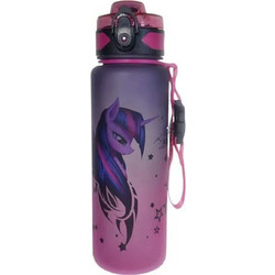 Alpin Outdoor V2 Unicorn Παιδικό Μπουκάλι Πλαστικό BPA Free Μωβ 630ml