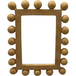Κορνίζα Ping Pong 034257 10x15cm Natural Γυαλί,Polyresin