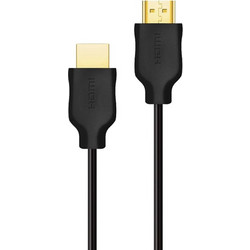 Philips Καλώδιο HDMI 2.0 HDMI Male to HDMI Male 3m Black