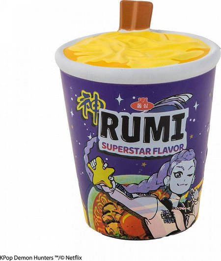 Squishy K-POP DEMON HUNTERS Noodle Cup Rumi Superstar Flavor