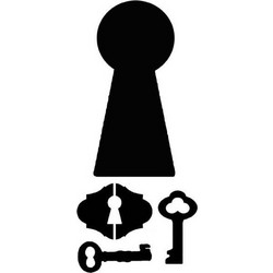 Stamperia Στένσιλ Locks And Keys 12x25cm