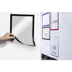 ΠΛΑΙΣΙΟ ΑΝΑΚΟΙΝΩΣΕΩΝ DURABLE DURAFRAME ΜΑΓΝΗΤΙΚΟ ΜΟΝΟ Α4 ΣΕΤ 5τεμ. ΜΑΥΡΟ