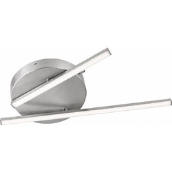 VenCore Crossline Silver 7741-20015 - Μοντέρνο Φωτιστικό Οροφής Πλαφονιέρα LED 32W Ασημί Αλουμίνιο με Ρυθμιζόμενο CCT Λευκό - Ημέρας - Θερμό - Χειρισμός CCT μέσω Διακόπτη On-Off - Φ41 x Υ4cm