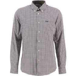 Barbour Padshaw Ανδρικό Πουκάμισο Καρό Tailored Fit Dark Oak