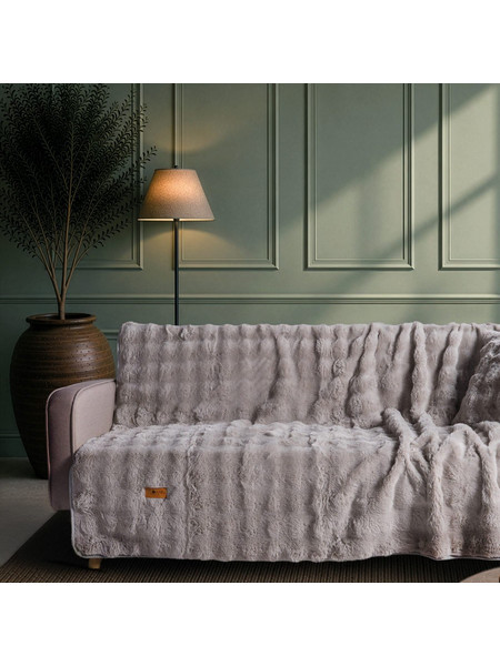 Ριχτάρι Αντιολισθητικό Haaland 11 Grey TEORAN Διθέσιο 180x250cm