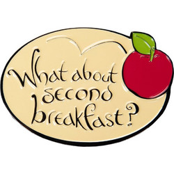 Lord of the Rings Magnet What About Second Breakfast (Enamel) 7 cm