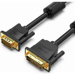VENTION DVI (24+5) to VGA Cable 2M Black (EACBH) (VENEACBH)