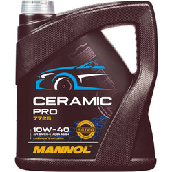 Mannol Ceramic Pro Συνθετικό Λάδι Αυτοκινήτου 10W-40 4lt