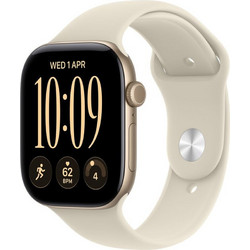 Apple Watch Series 12 Cellular 46mm Aluminum Light Gold Sand