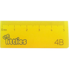 ΓΟΜΑ THE LITTLIES ΧΑΡΑΚΑΣ 55X21X7MM ΚΙΤΡΙΝΟ