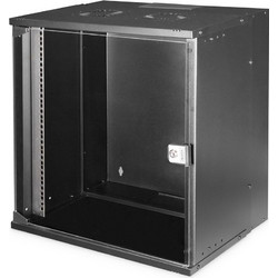Digitus Επιτοίχια Καμπίνα Rack Μαύρο DN-49207