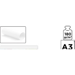 MP Χαρτόνι Κανσόν Λευκό 30x40cm PN429A3-01