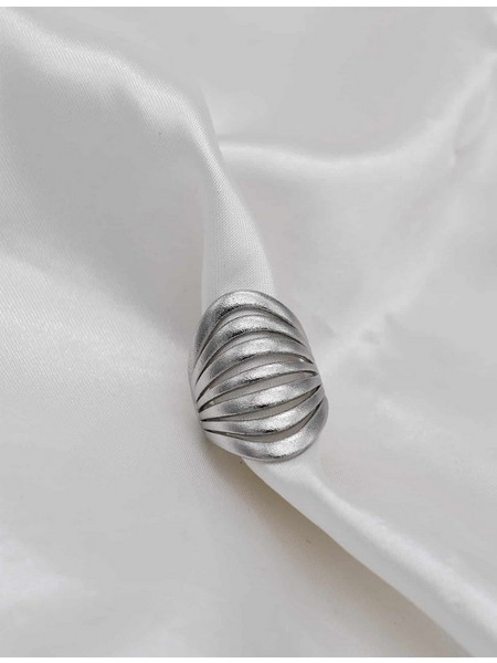 Δαχτυλίδι Silver Wavy ΚΩΔ: AR162