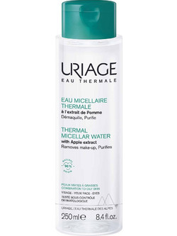 Uriage Thermale Micellar Water Ντεμακιγιάζ για Λιπαρή Επιδερμίδα 250ml