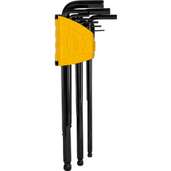 DELI BALL POINT HEX KEYS 1.5-10MM 9PCS SET BLACK