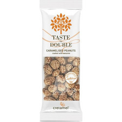 Premium Καραμελωμένα Φιστίκια με Κάλυψη Σουσάμι 100g