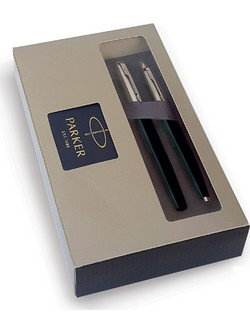Parker Jotter Original Black RB+ BP Σετ Στυλό Υγρής Μελάνης 2τμχ 1171.6524.11