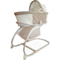 KikkaBoo Welcome Baby Λίκνο με Στρώμα Μπεζ