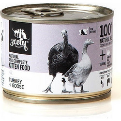 3COTY 47. Turkey and goose for kittens - wet cat food - 180g
