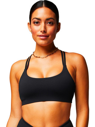 Fabletics Principal Low Impact Αθλητικό Μπουστάκι με Χαμηλή Στήριξη Μαύρο FT5660-BA2355231-0001