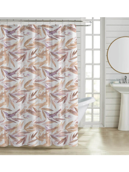 ΚΟΥΡΤΙΝΑ ΠΟΛΥΕΣΤΕΡΙΚΗ 180x200εκ 90gsm ΜΕ 12 ΚΡΙΚΟΥΣ ΦΥΛΛΑ - Ankor 831104