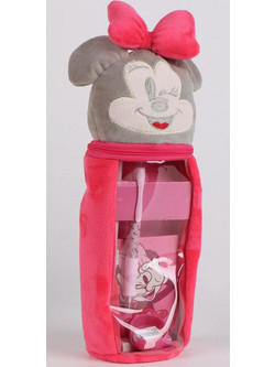 Disney Minnie Wink Κασετίνα Γεμάτη Γκρι 27x12 cm