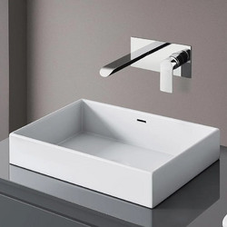 Sanitec Florence Εντοιχιζόμενη Chrome - Εντοιχιζόμενη Μπαταρία Νιπτήρα