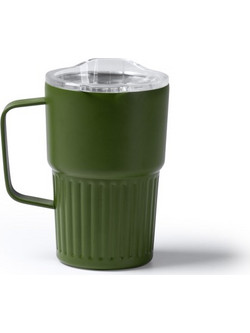 Ανοξείδωτη κούπα NUBEX 450ml DARK GREEN