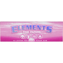 Χαρτάκια στριφτού ELEMENTS PINK 1,1/4 (ΜΕ 50 ΡΟΖ ΦΥΛΛΑ)