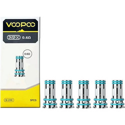 Voopoo PnP X 0.6ohm COILS για pnp X tank (5 αντιστάσεις) 6941291553278