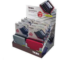 TROIKA Thekendisplay 8x Kartenkoffer Kartenetui (CD129)