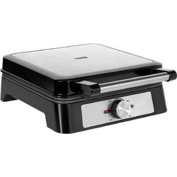 Teesa Inox Βαφλιέρα Ορθογώνια 2 Θέσεων 1600W