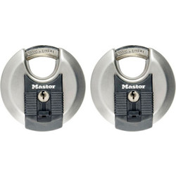 Λουκέτα Master 2-Disc Stainless Steel (70mm) M40E