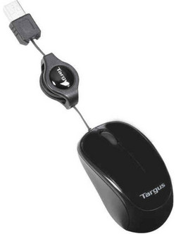 Targus AMU75EU Ενσύρματο Mini Ποντίκι Black