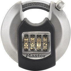 Λουκέτο Master Lock Disc Combination Lock Stainless Steel M40EURDNUM