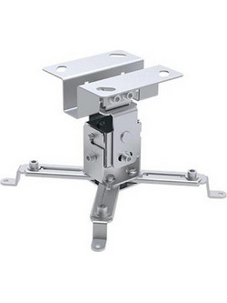 Βάση Projector Οροφής Techly , extendable, 130mm, silber