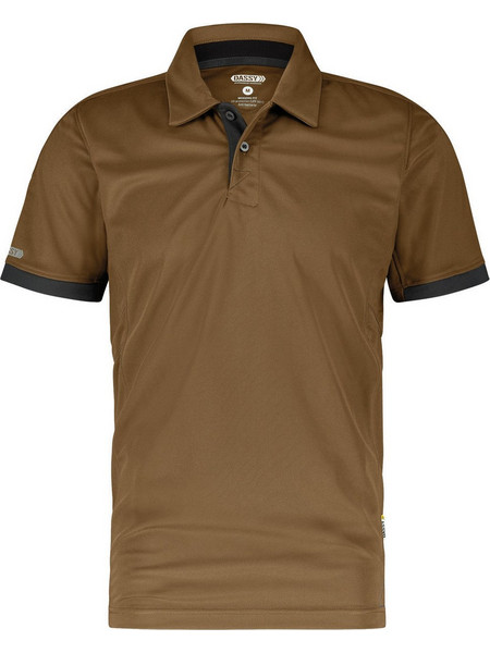 Μπλουζάκι Polo Αντηλιακό (UPF 50+) Dassy Traxion clay brown/anthracite grey