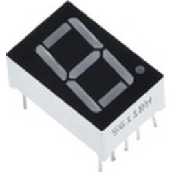 7-Segment 1-Digit Common Anode Display 0.56 Κόκκινο