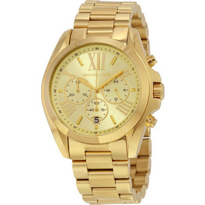 Ρολόι Michael Kors Bradshaw Chronograph Champagne Dial MK5605 - Unisex