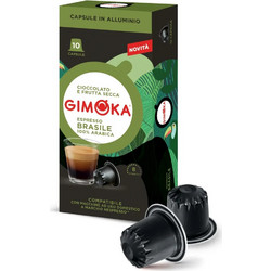 Gimoka Κάψουλες Espresso Brasile Συμβατές με Μηχανή Nespresso 10τμχ