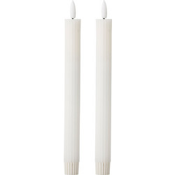 Bloomingville - Ponza LED Candle - White