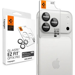 Spigen(R) Optik Pro Glass TR Ez Fit (2 Pack) Camera Protector για Apple iphone 18 Pro/18 Pro Max burgundy (AGL12044)