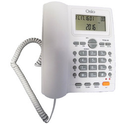 Osio OSW-4710 Ενσύρματο Τηλέφωνο με Ανοιχτή Ακρόαση Λευκό