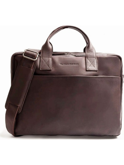 Δερμάτινη επαγγελματική τσάντα THE CHESTERFIELD BRAND C40.109401 ΚΑΦΕ